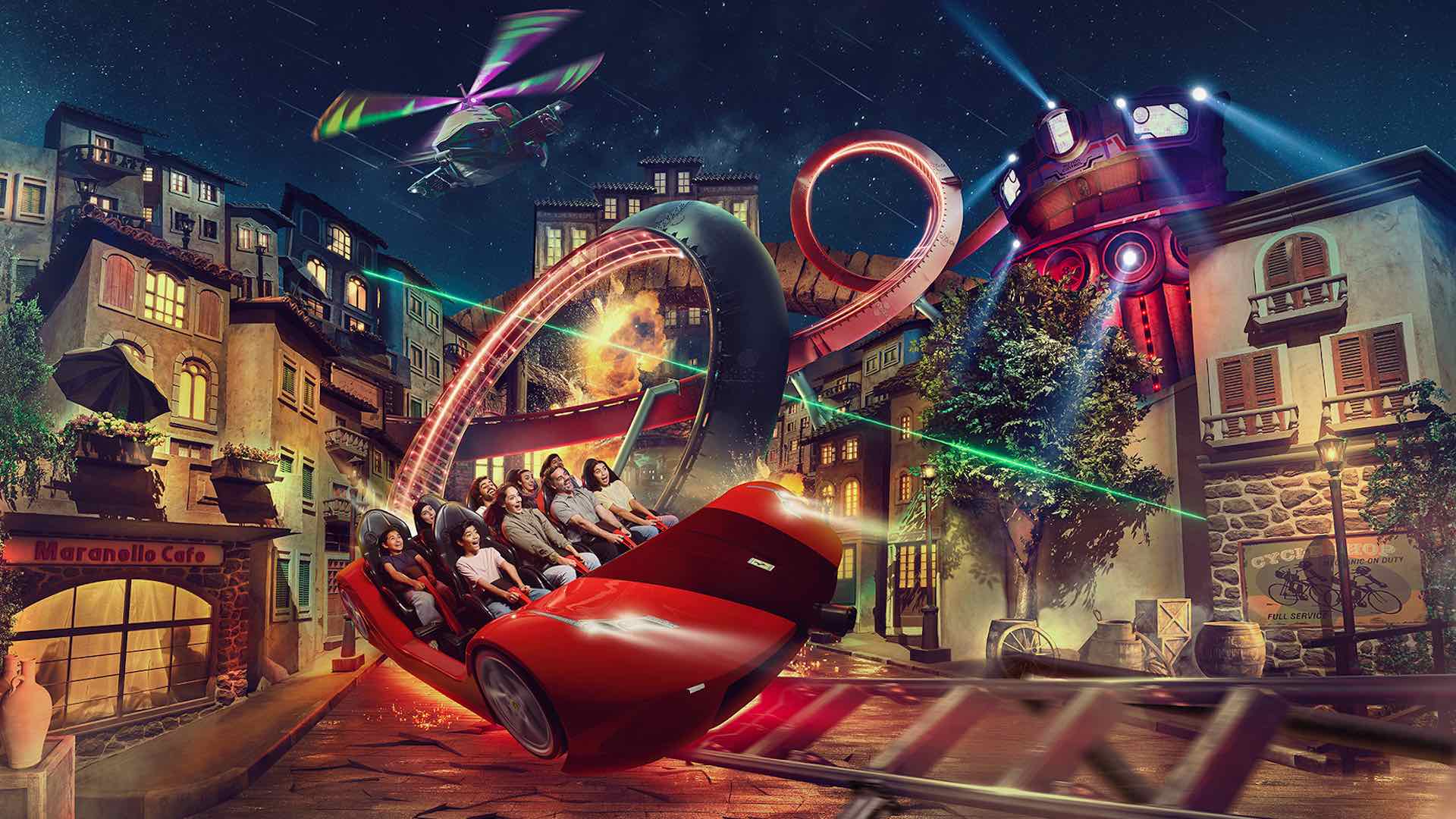 Mega-coaster to be launched at Ferrari World Abu Dhabi in 2023 - Manama Sun